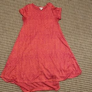 LulaRoe Chevron Carly Dress